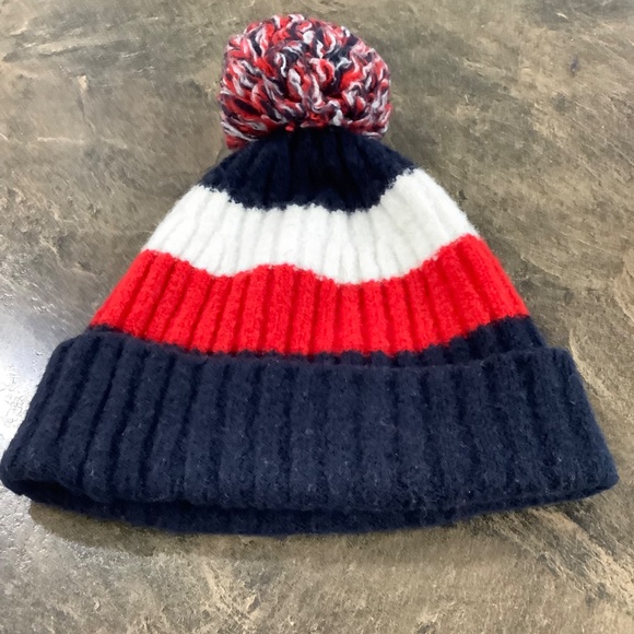 Tommy Hilfiger WOOL blend Toque Beanie women’s Large - Picture 7 of 8